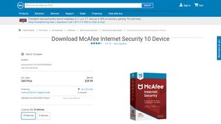 
                            11. Download - McAfee Internet Security 10 Device | Dell United States