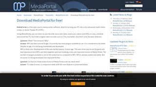 
                            8. Download MediaPortal for free! - MEDIAPORTAL