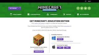 
                            4. Download | Minecraft: Education Edition