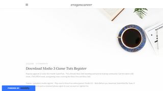 
                            10. Download Modio 3 Game Tuts Register - erogoncareer