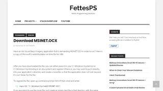 
                            10. Download MSINET.OCX | | FettesPS