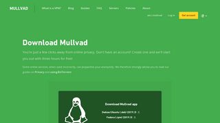 
                            5. Download | Mullvad VPN