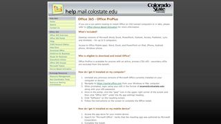 
                            13. Download Office - Central Exchange at Colorado State University