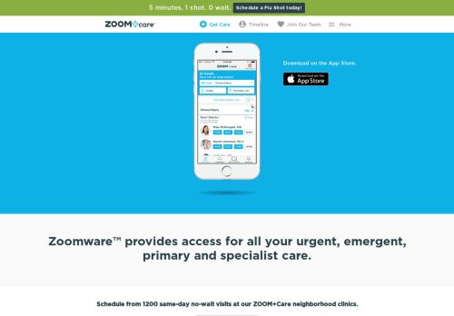 
                            6. Download Our App | Healthcare On-Demand | ZOOM+Care