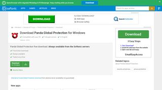 
                            11. Download Panda Global Protection - latest version