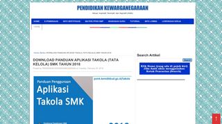 
                            8. DOWNLOAD PANDUAN APLIKASI TAKOLA (TATA KELOLA) SMK ...