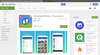 
                            3. Download Photos - Pro version - Apps on Google Play