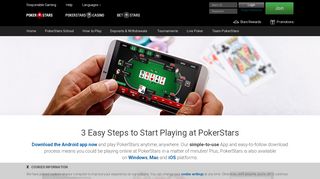
                            5. Download PokerStars Mobile - Poker's best free Android app!