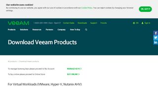 
                            4. Download products for VMware and Hyper-V – Veeam Software