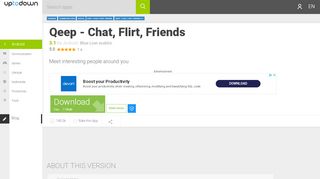 
                            13. download qeep - chat, flirt, friends 3.1 free (android)