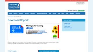 
                            6. Download Reports | Dr Ahuja's Pathology and Imaging Center