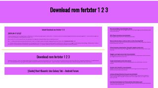 
                            12. Download rom fertxter 1 2 3