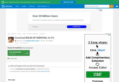 
                            10. Download RULES OF SURVIVAL - free - latest version