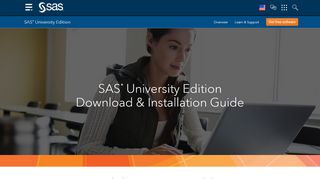 
                            6. Download SAS University Edition | SAS