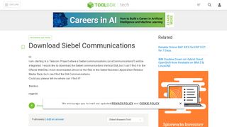 
                            6. Download Siebel Communications - IT Toolbox