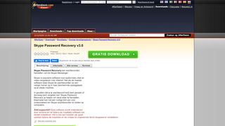 
                            12. Download Skype Password Recovery v3.0 (gratis / freeware ...