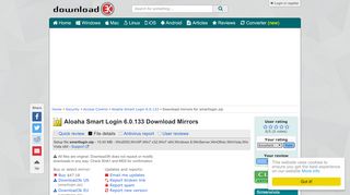 
                            13. Download smartlogin.zip Free trial - Aloaha Smart Login 6.0.133 ...