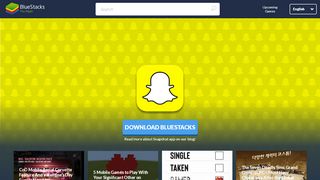 
                            13. Download Snapchat app on PC with BlueStacks