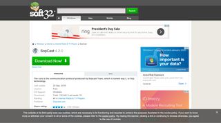 
                            8. Download SopCast 4.2.0