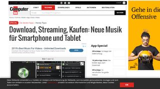
                            9. Download, Streaming, Kaufen: Neue Musik für Smartphone und Tablet ...