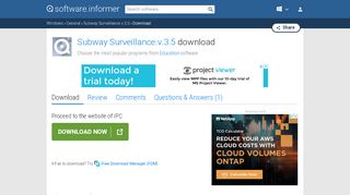 
                            6. Download Subway Surveillance.v.3.5 by IPC
