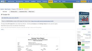 
                            7. Download the 'BF Scalper EA' Trading Robot (Expert Advisor) for ...