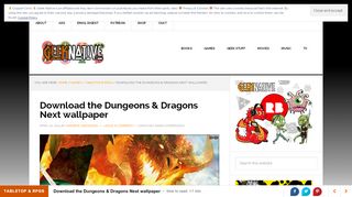 
                            4. Download the Dungeons & Dragons Next wallpaper - Geek Native