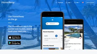 
                            7. Download the HomeAway Mobile App