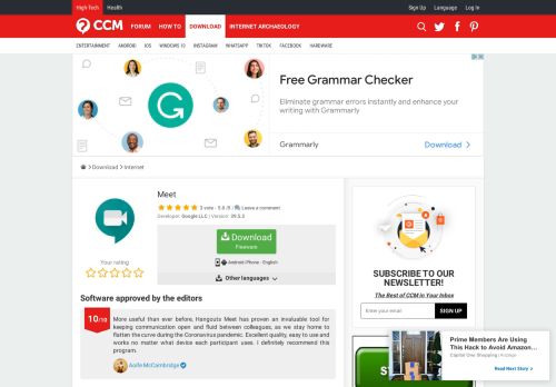 
                            6. Download the latest version of Google Talk free in English on CCM