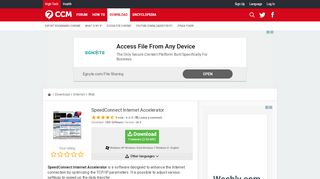 
                            8. Download the latest version of SpeedConnect Internet Accelerator free ...