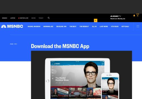 
                            7. Download the MSNBC App | MSNBC - MSNBC.com