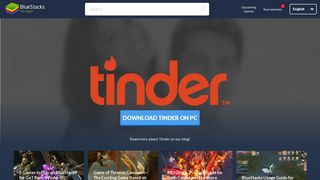 
                            9. Download Tinder on PC with BlueStacks