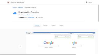 
                            5. Download to Firedrive - Google Chrome