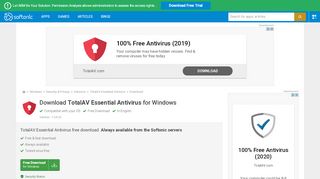 
                            11. Download TotalAV Essential Antivirus - free - latest version