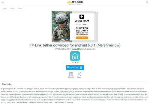 
                            7. Download TP-Link Tether for android 6.0.1