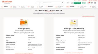 
                            4. Download TRADETIGER – Sharekhan