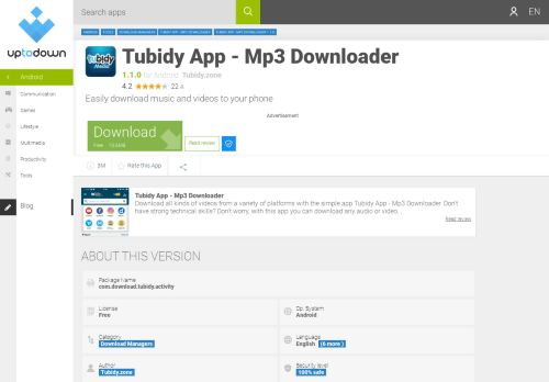 
                            11. download tubidy app - mp3 downloader 1.1.0 free (android)