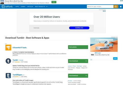 
                            12. Download Tumblr - Best Software & Apps - Softonic