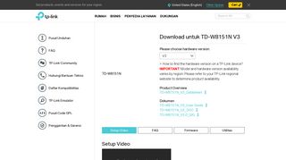 
                            4. Download untuk TD-W8151N | TP-Link Indonesia