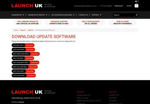 
                            5. Download Update Software - LAUNCH UK
