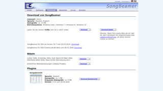 
                            3. Download von SongBeamer - Demoversion und Updates - Lobpreis ...