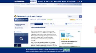 
                            13. Download Windows Login Screen Changer 2.5 - Softpedia