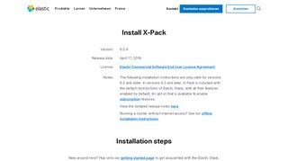 
                            4. Download X-Pack: Extend Elasticsearch and Kibana | Elastic