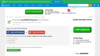 
                            3. Download youSENDit Express - free - latest version