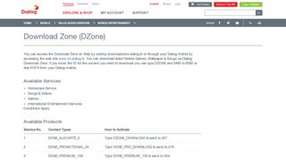 
                            13. Download Zone (DZone) - Dialog