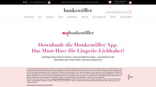 
                            4. Downloade die Hunkemöller App - einfach & schnell