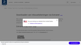 
                            4. Downloaden van inbouwtekeningen via Extranet | Reynaers Aluminium