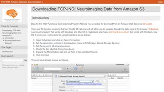 
                            12. Downloading FCP-INDI Neuroimaging Data from Amazon S3 — FCP ...