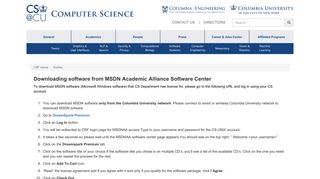 
                            11. Downloading software from MSDN Academic Alliance ...