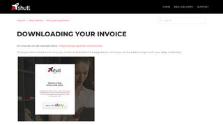 
                            11. Downloading your invoice – Support